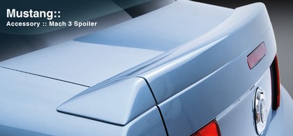 3D Carbon MACH 3 Spoiler (Covers Factory Spoiler Holes) (Urethane)