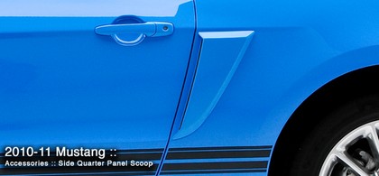 3D Carbon Side Quarter Panel Scoop, Pair (Urethane)