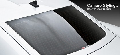 3D Carbon Rear Window U Trim