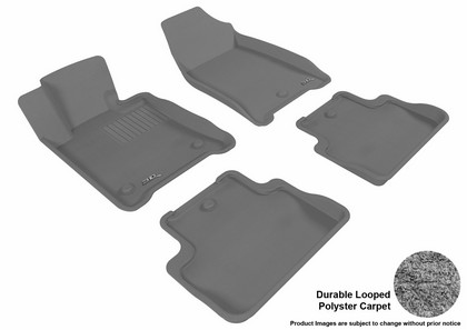 3D Maxpider Classic Floormats - Gray - Set (4-Piece)