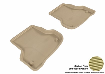 3D Maxpider Kagu Floormat - Tan - Row 2 (2-Piece)