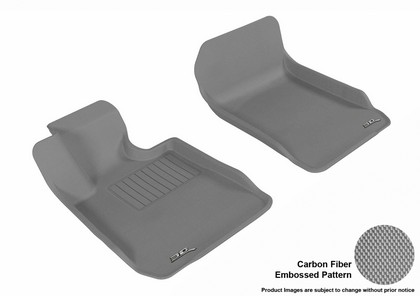 3D Maxpider Kagu Floormat - Gray - Row 1 (2-Piece)