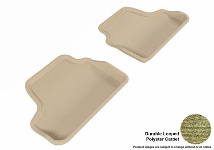 3D Maxpider Classic Floormat - Tan - Row 2 (2-Piece)