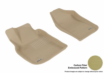 3D Maxpider Kagu Floormat - Tan - Row 1 (2-Piece)