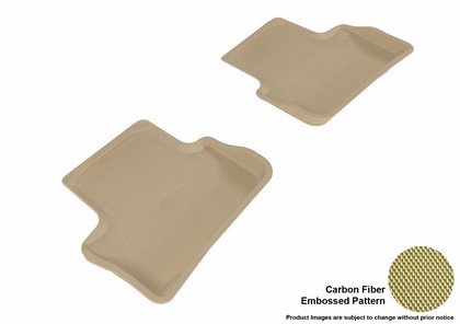 3D Maxpider Kagu Floormat - Tan - Row 2 (2-Piece)