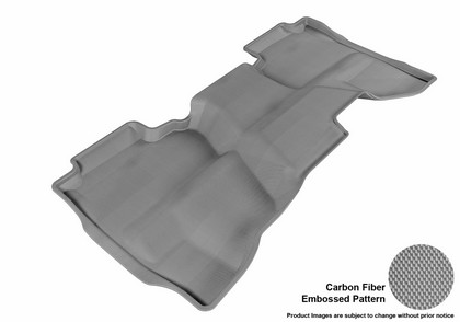 3D Maxpider Kagu Floormat - Gray - Row 2 (1-Piece)