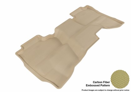 3D Maxpider Kagu Floormat - Tan - Row 2 (1-Piece)