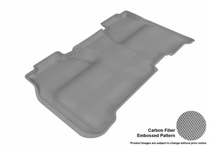 3D Maxpider Kagu Floormat - Gray - Row 2 (1-Piece)