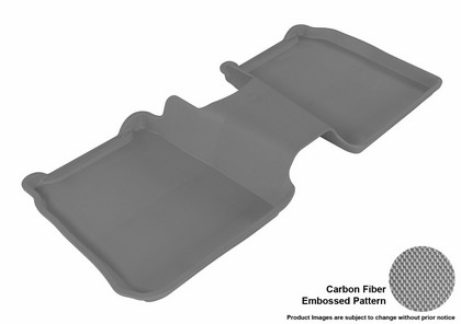 3D Maxpider Kagu Floormat - Gray - Row 2 (1-Piece)