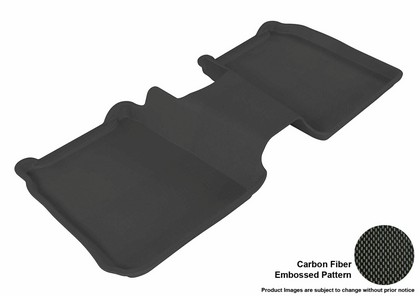 3D Maxpider Kagu Floormat - Black - Row 2 (1-Piece)