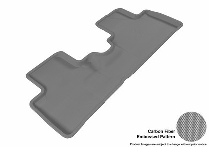 3D Maxpider Kagu Floormat - Gray - Row 2 (1-Piece)