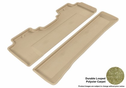 3D Maxpider Classic Floormat - Tan - Row 2 (2-Piece)