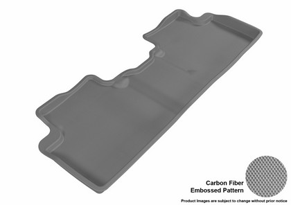 3D Maxpider Kagu Floormat - Gray - Row 2 (1-Piece)