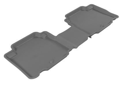 3D Maxpider Kagu Floormat - Gray - Row 2 (2-Piece)