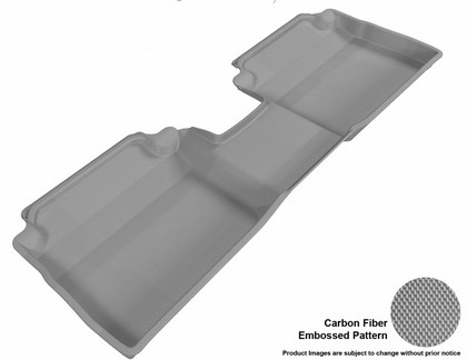 3D Maxpider Kagu Floormat - Gray - Row 2 (1-Piece)