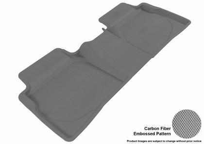 3D Maxpider Kagu Floormat - Gray - Row 2 (1-Piece)