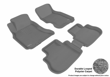 3D Maxpider Classic Floormats - Gray - Set (4-Piece)