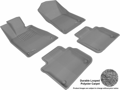 3D Maxpider Classic Floormats - Gray - Set (4-Piece)