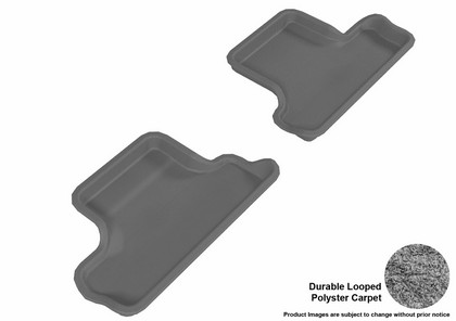 3D Maxpider Classic Floormat - Gray - Row 2 (2-Piece)