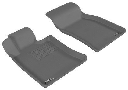 3D Maxpider Kagu Floormat - Gray - Row 1 (2-Piece)