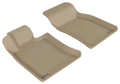 3D Maxpider Kagu Floormat - Tan - Row 1 (2-Piece)