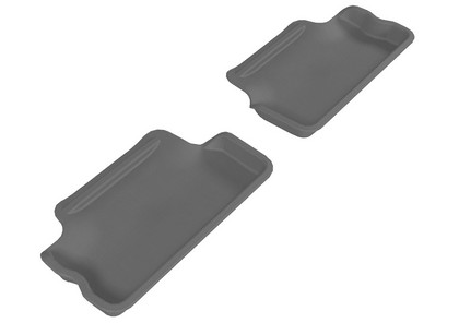 3D Maxpider Kagu Floormat - Gray - Row 2 (2-Piece)