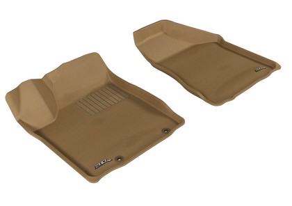 3D Maxpider Kagu Floormat - Tan - Row 1 (2-Piece)