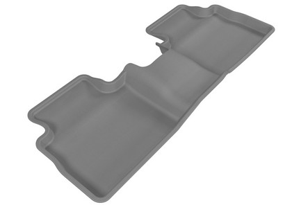 3D Maxpider Kagu Floormat - Gray - Row 2 (1-Piece)