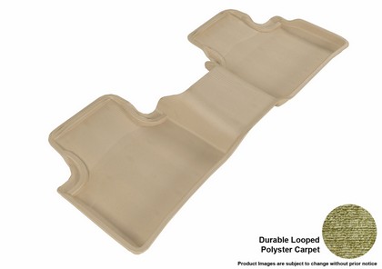 3D Maxpider Classic Floormat - Tan - Row 2 (1-Piece)