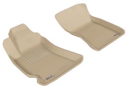 3D Maxpider Kagu Floormat - Tan - Row 1 (2-Piece)