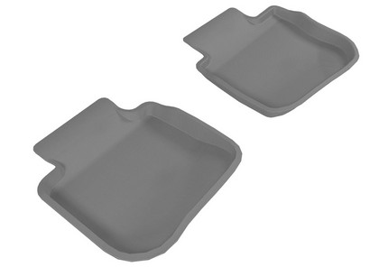 3D Maxpider Kagu Floormat - Gray - Row 2 (2-Piece)