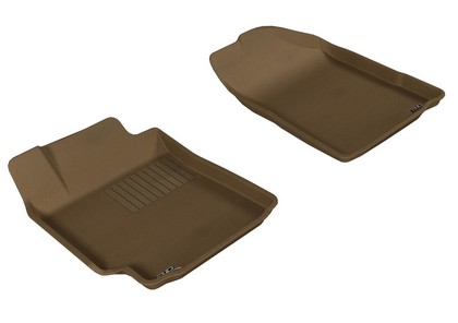 3D Maxpider Kagu Floormat - Tan - Row 1 (2-Piece)