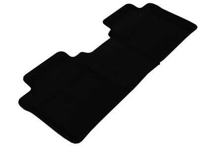 3D Maxpider Kagu Floormat - Black - Row 2 (2-Piece)