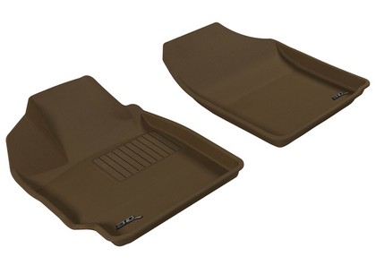 3D Maxpider Kagu Floormat - Tan - Row 1 (2-Piece)