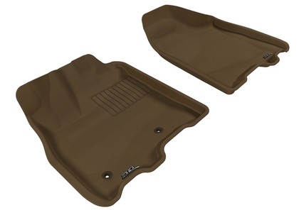 3D Maxpider Kagu Floormat - Tan - Row 1  (2-Piece)