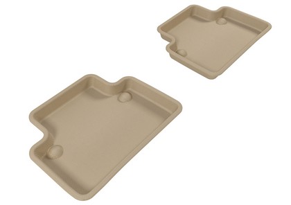 3D Maxpider Kagu Floormat - Tan - Row 2 (2-Piece)