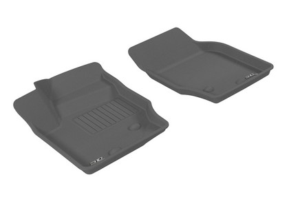 3D Maxpider Kagu Floormat - Gray - Row 1 (2-Piece)