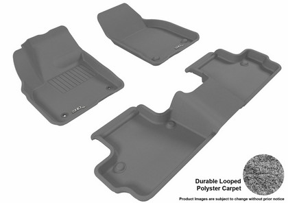 3D Maxpider Classic Floormats - Gray - Set (3-Piece)