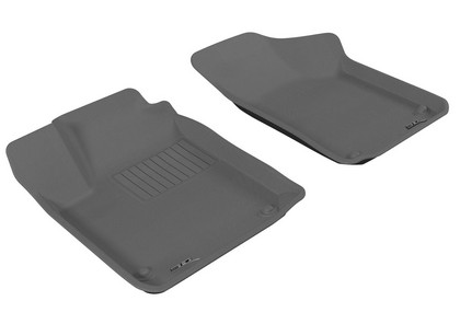 3D Maxpider Kagu Floormat - Gray - Row 1 (2-Piece)