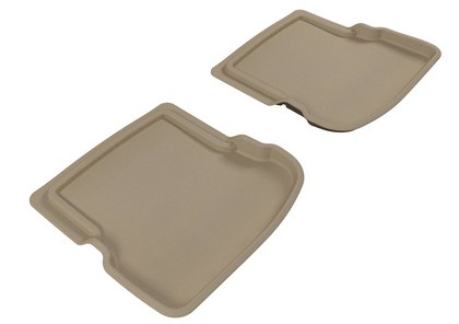 3D Maxpider Kagu Floormat - Tan - Row 2 (2-Piece)