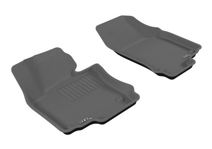 3D Maxpider Kagu Floormat - Gray - Row 1 (2-Piece)