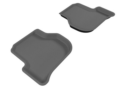 3D Maxpider Kagu Floormat - Gray - Row 2 (2-Piece)