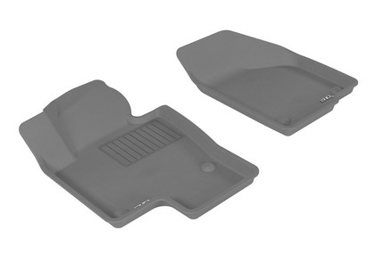 3D Maxpider Kagu Floormat - Gray - Row 1 (2-Piece)