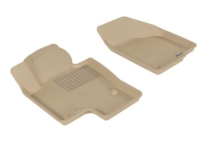 3D Maxpider Kagu Floormat - Tan - Row 1 (2-Piece)