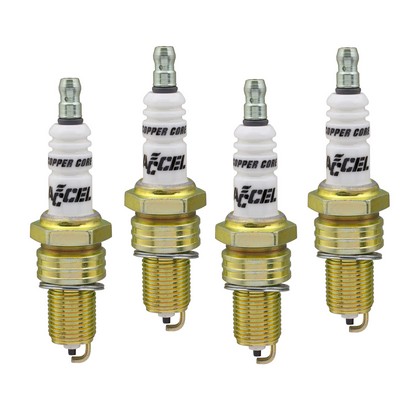 Accel U-Groove Standard Spark Plug (4 Pack)