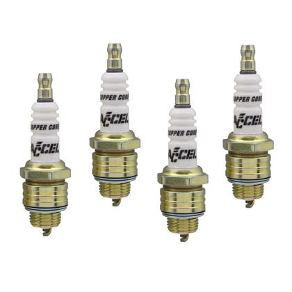 Accel U-Groove Standard Spark Plug-3/8 in. Reach (4 Pack)