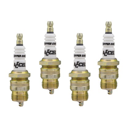 Accel U-Groove Standard Spark Plug (4 Pack)