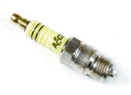 Accel U-Groove Spark Plug (Resistor-Shorty Plug For Headers)(4 Pack)