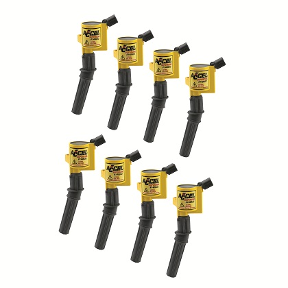 Accel Modular Super Ignition Coil Kit (2 Valve Direct Fire-Set of 8)(8 Pack)