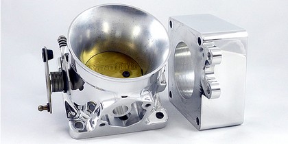 Accufab Race Throttle Body Kit With Blank Spacer - 65mm At Blade - 90mm At Inlet